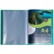 Exacompta Opak Recycled A4 Display Book, 20 Pockets, Assorted, Pack of 5
