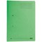 Elba Back Pocket Transfer Files, 320gsm, Foolscap, Green, Pack of 25