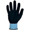 Polyflex Eco Nitrile Palm Coated Gloves, Large, Blue and Black, Pack of 10