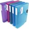 Rapesco Rigid Wallet Document Box, 40mm Spine, A4, Assorted, Pack of 5