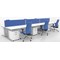 Impulse Desk Screen, 1400mm Wide, Blue