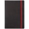 Black n' Red Soft Cover Business Journal, A5, Numbered Pages, 144 Pages