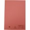 Guildhall Square Cut Folders, 250gsm, Foolscap, Pink, Pack of 100