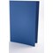 Guildhall Square Cut Folders, 290gsm, Foolscap, Blue, Pack of 100