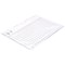 Concord Plastic Index Dividers, 1-20, Clear Tabs, A4, White