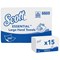 Scott Xtra 1-Ply I-Fold Hand Towels, White, Pack of 3600