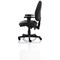 Jackson Black Leather High Back Executive Chair with Height Adjustable Arms