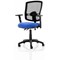 Eclipse Plus II Deluxe Mesh Back Operator Chair, Blue, With Height Adjustable Arms