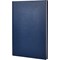 Q-Connect Casebound Manuscript Book, A4, Ruled & Indexed A-Z, 192 Pages, Blue
