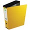 Q-Connect Box File, 75mm Spine, Foolscap, Yellow, Pack of 5