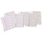 Q-Connect Reinforced Board Index Dividers, 1-5, Clear Tabs, A4, White