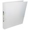 Q-Connect A4 Ring Binder, 2 O-Ring, 25mm Capacity, Frosted Clear