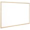 Q-Connect Whiteboard, Wooden Frame, 600xH400mm