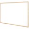 Q-Connect Whiteboard, Wooden Frame, 600xH400mm