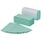 2Work 1-Ply C-Fold Hand Towels, Green, Pack of 2880