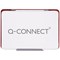 Q-Connect Large Stamp Pad Red