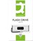 Q-Connect USB 3.0 Slider Flash Drive, 64GB