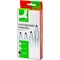 Q-Connect Drywipe Marker Pen, Assorted, Pack of 4