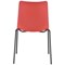 Astin Logi 4 Leg Chair, Red