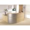Jemini Reception Desk Riser, 800mm Wide, Maple