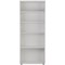 First Extra Tall Bookcase, 4 Shelves, 2000mm High, White