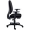 Astin Nesta Operator Chair with Adjustable Arms, Black