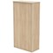 Polaris Tall Cupboard, 3 Shelves, 1592mm High, Oak