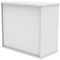 Polaris Desk High Cupboard, 1 Shelf, 730mm High, White