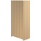 Serrion Premium Tall Bookcase, 3 Shelves, 1600mm High, Oak