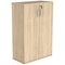 Astin Medium Wooden Cupboard, 2 Shelves, 1204mm High, Oak
