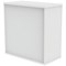 Astin Low Wooden Cupboard, 1 Shelf, 816mm High, White