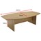 Avior Boardroom Table, 2400mm Wide, Ash