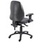 First High Back Posture Chair with Adjustable Arms, Charcoal
