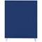 Jemini Floor Standing Screen, 1400x1600mm, Blue