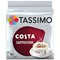 Tassimo Costa Cappuccino Coffee Pods, 8 Capsules, Pack of 5