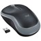 Logitech M185 Ambidextrous Optical Mouse, Wireless, Grey