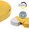 Leitz Ergo Cosy Seat Cushion 355x455x75mm Warm Yellow