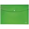 Leitz Recycle A4 Plastic Popper Wallets, Green, Pack of 10