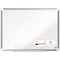 Nobo Premium Plus Melamine Whiteboard, Aluminium Frame, 1800x1200mm