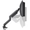 Neomounts Deskclamped Single Curved Monitor Arm, Adjustable Height and Tilt, Black