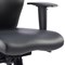 Onyx Ergo Leather Posture Chair with Headrest, Black