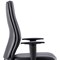 Onyx Ergo Leather Posture Chair, Black