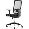 Ergo Twist Operator Chair, Fabric Seat, Mesh Back, Black