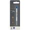 Parker Quink Ballpoint Pen Refill Cartridge, Medium Nib, Blue, Pack of 12