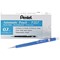 Pentel P207 Mechanical Pencil with eraser, Steel-lined with 6 x HB 0.7mm Lead, Pack of 12