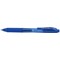 Pentel EnerGel X Rollerball Pen, 0.7mm Tip, 0.35mm Line, Blue, Pack of 12