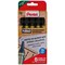 Pentel Chisel Tip Permanent Marker Black 5 Pack