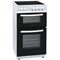 Statesman Electric Cooker Double Oven 50cm White