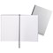 Pukka Pad Casebound Notebook, A4, Ruled & Perforated, 192 Pages, Silver, Pack of 5