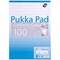 Pukka Pad Comfort in Colour Refill Pad, A4, Ruled, 100 Pages, Blue, Pack of 6